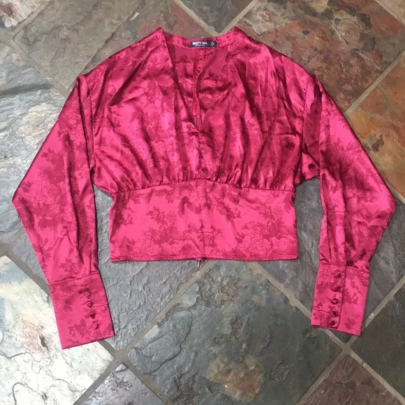 Nasty Gal Brocade Top - Picture 6 of 10